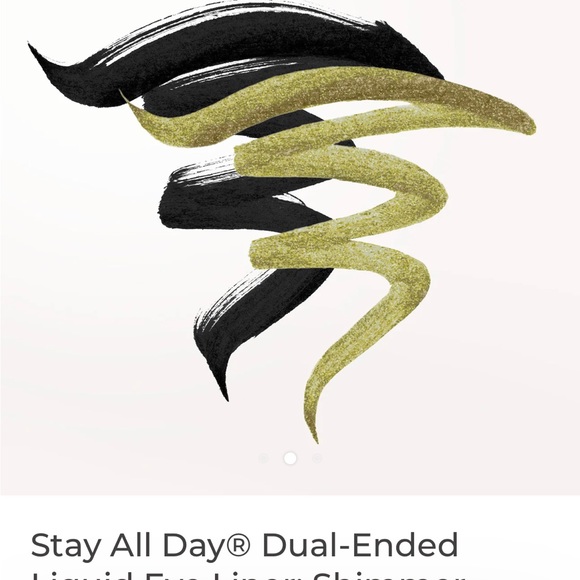 NEW Stila Stay All Day Dual-Ended Waterproof Liquid Eyeliner - Picture 2 of 6